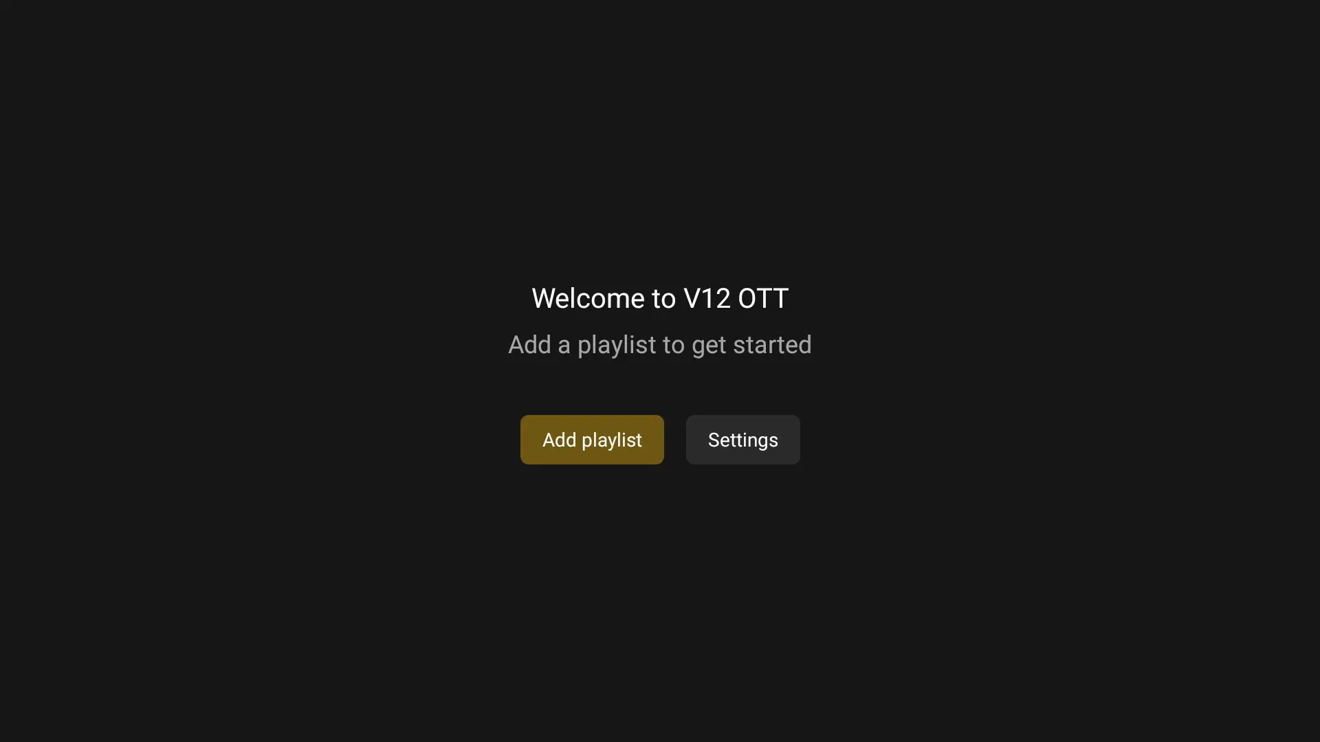 Installation IPTV sur Fire TV Stick – étape 21 : Appuyez sur Ajouter une playlist